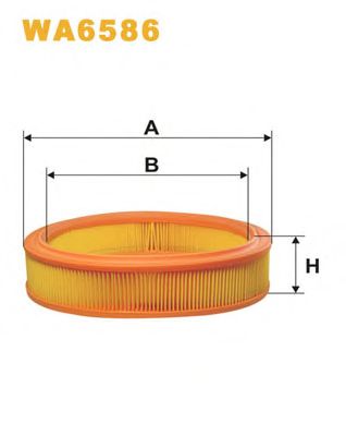 WIX FILTERS wa6586 -  Воздушный фильтр
